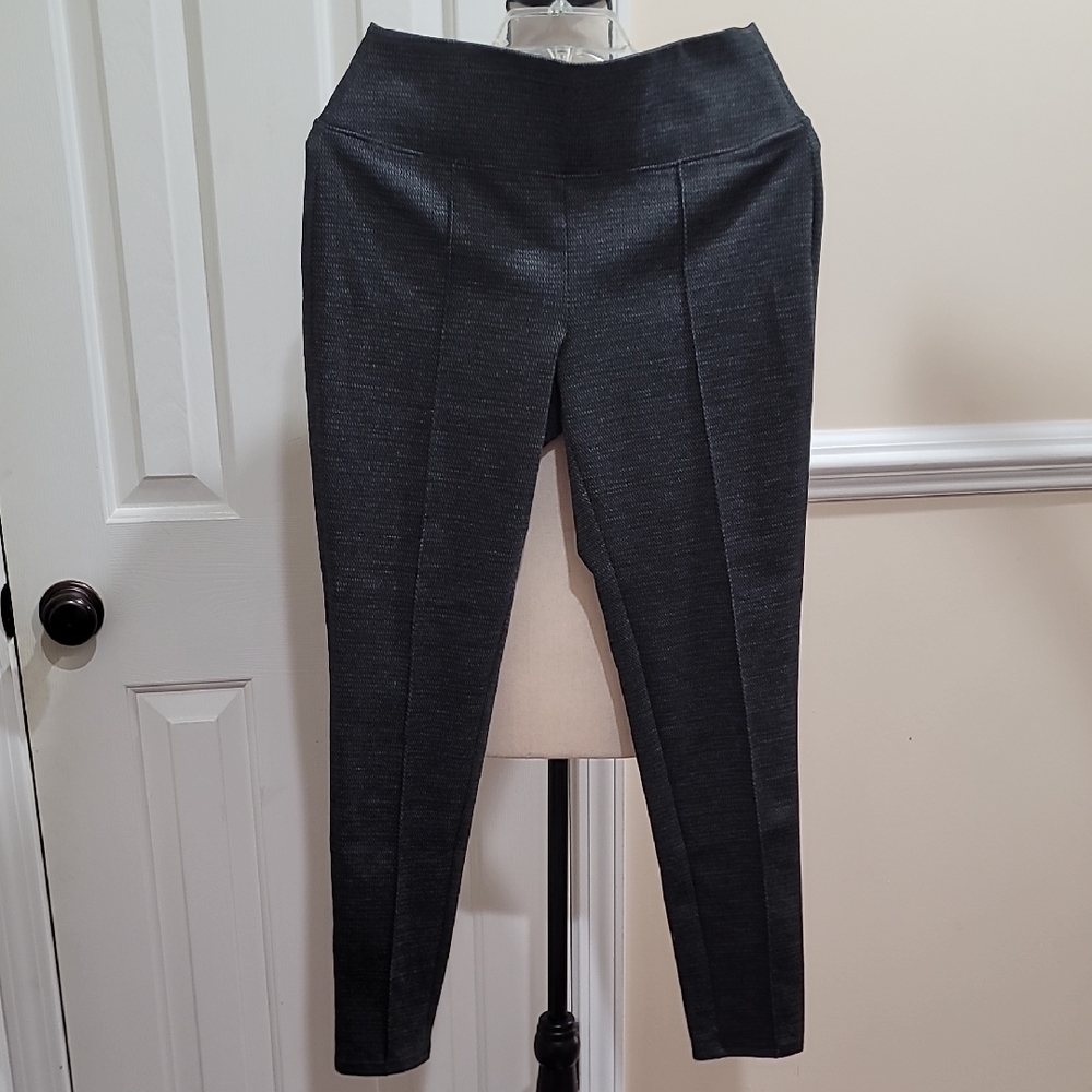 Nine West Dark Gray Skinny Pants
